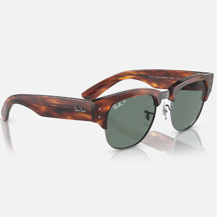 Ray Ban Men Square Frame Sable Brown Sunglasses