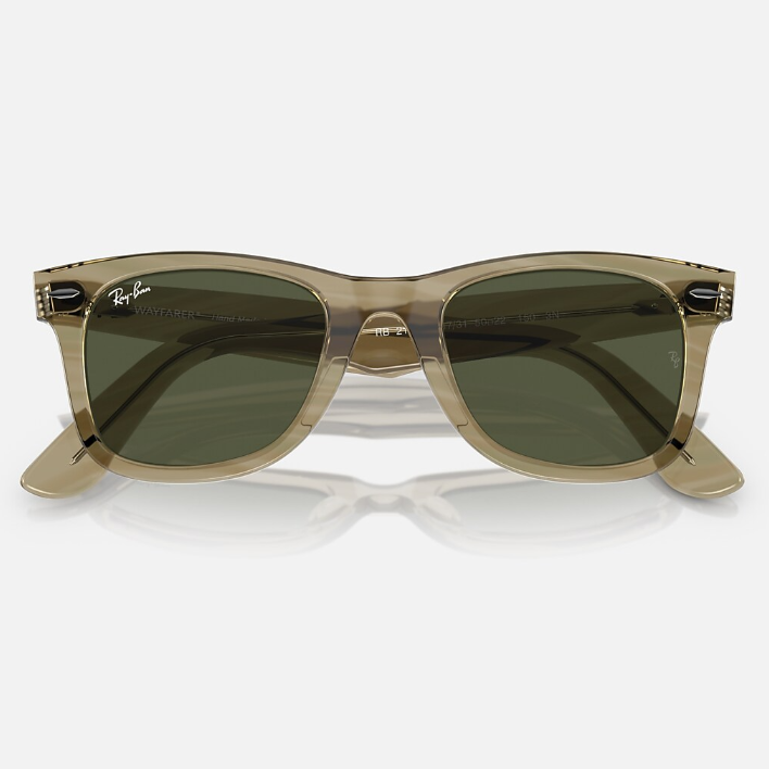 Ray Ban Women Square Frame Winter Silver Sunglasses