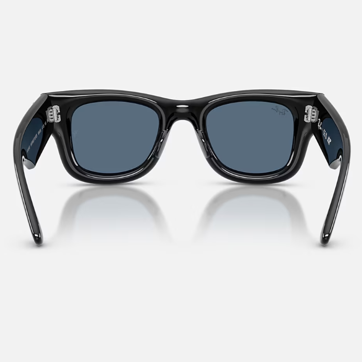 Ray Ban Women Square Frame Matt Black Sunglasses