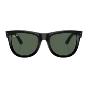 Ray Ban Men Square Frame Washed Black Sunglasses