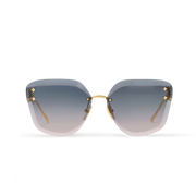 Louis Vuitton Women Cat Eye Frame Royal Gold Sunglasses