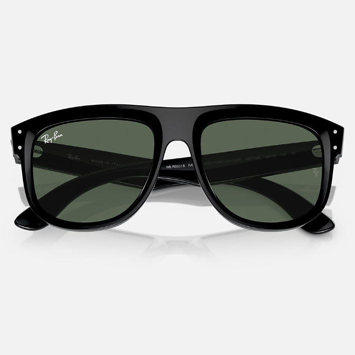 Ray Ban Women Square Frame Pearl Black Sunglasses