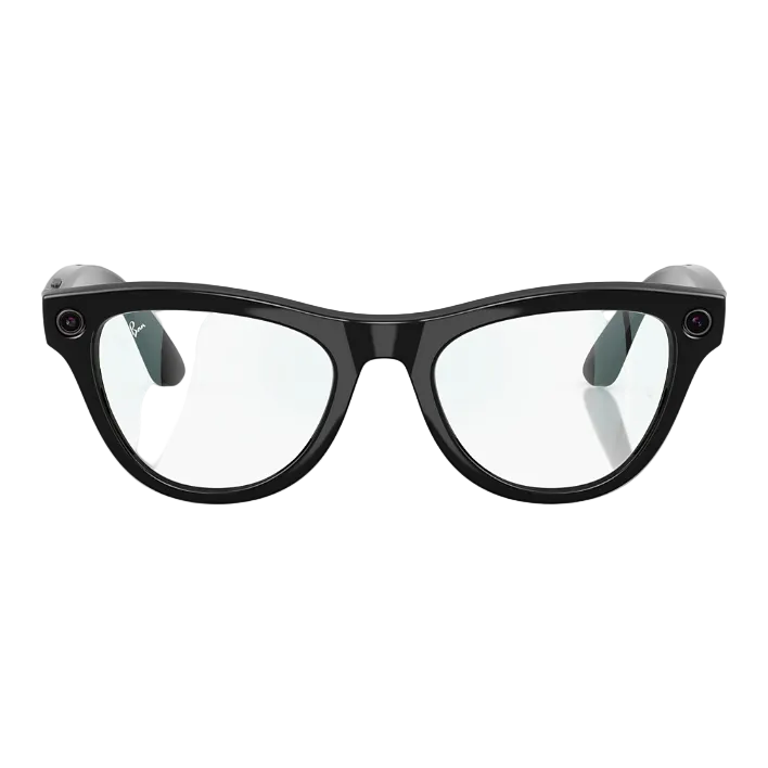Ray Ban Men Cat Eye Frame Ink Black Sunglasses