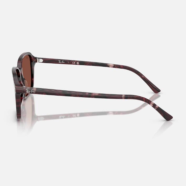 Ray Ban Men Square Frame Fantasy Violet Sunglasses