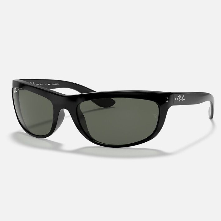 Ray Ban Men Rectangle Frame Luxury Black Sunglasses