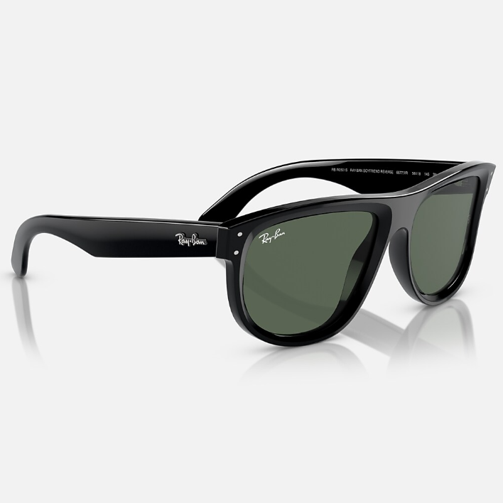 Ray Ban Women Square Frame Pearl Black Sunglasses