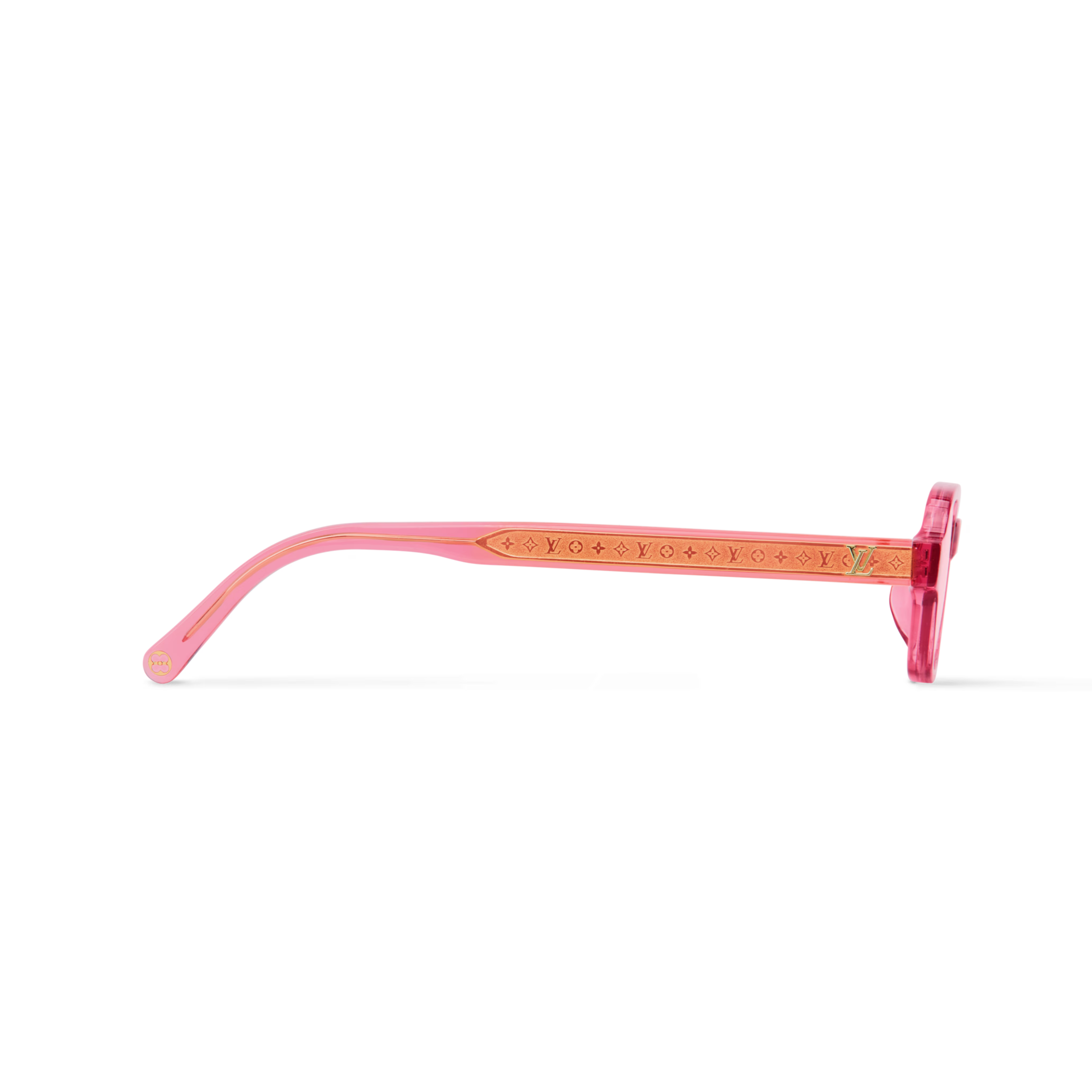 Louis Vuitton Women Rectangle Frame Pink Sunglasses