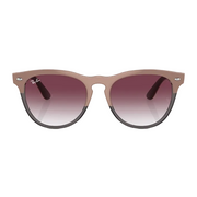 Ray Ban Men Phantos Frame Polished Beige Sunglasses