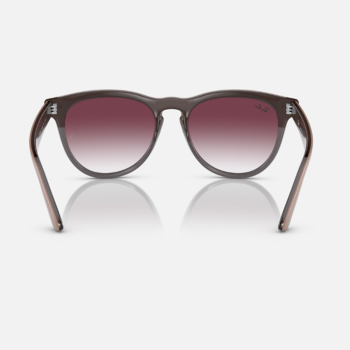 Ray Ban Men Phantos Frame Polished Beige Sunglasses