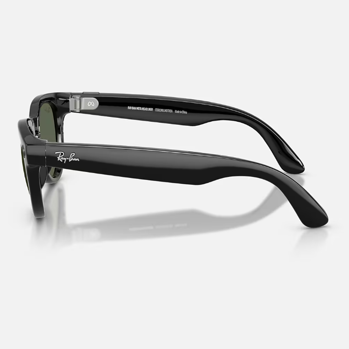 Ray Ban Men Phantos Frame Knight Black Sunglasses
