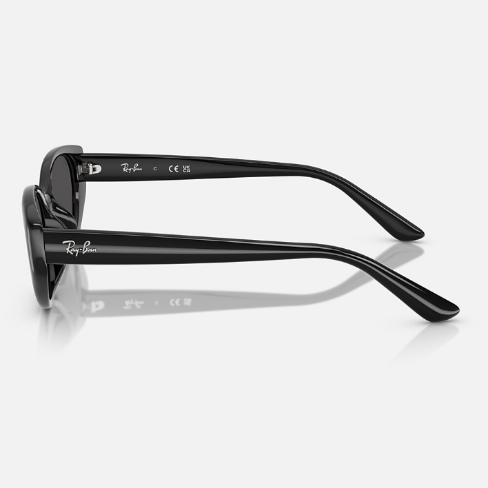Ray Ban Men Pillow Frame Ultra Black Sunglasses