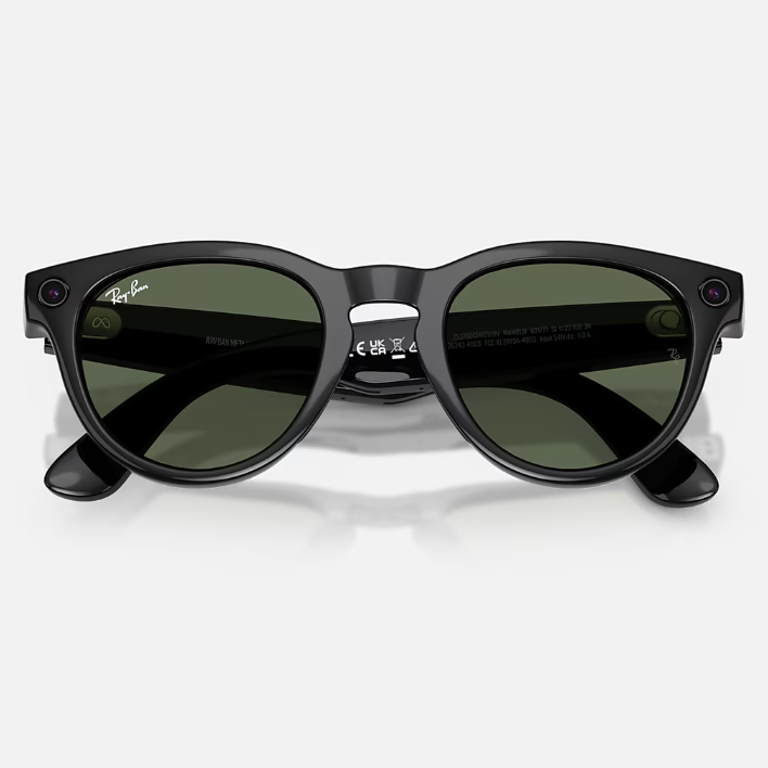 Ray Ban Men Phantos Frame Knight Black Sunglasses