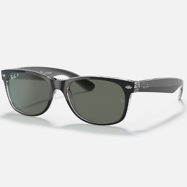 Ray Ban Men Square Frame Vanta Black Sunglasses