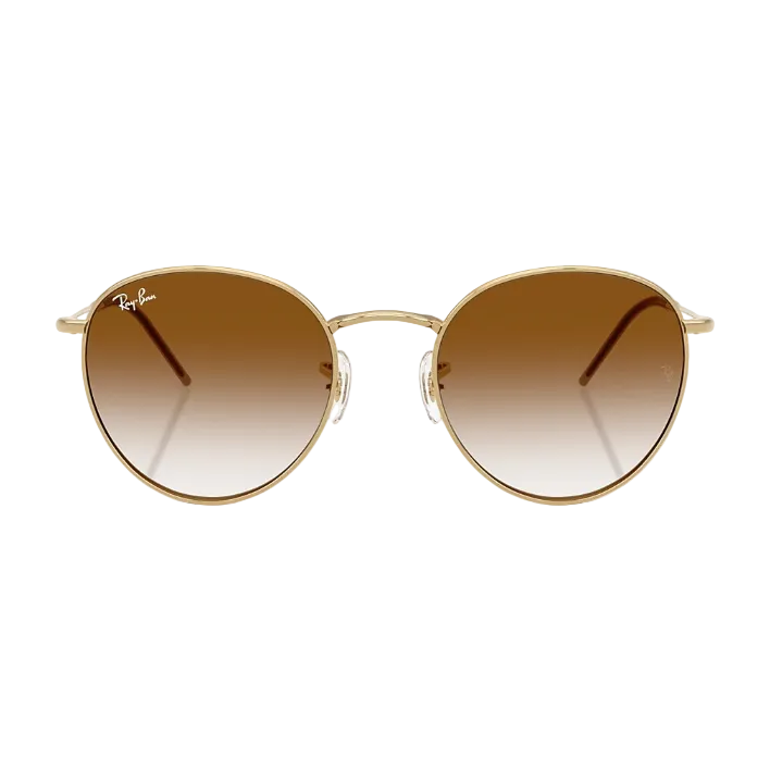 Ray Ban Men Phantos Frame Classic Gold Sunglasses