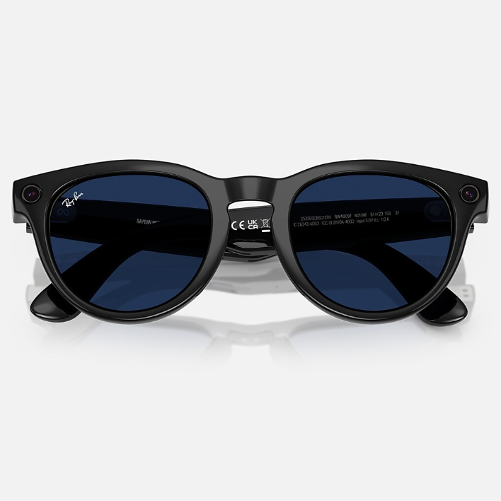 Ray Ban Men Phantos Frame Ink Black Sunglasses