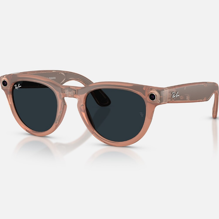 Ray Ban Women Phantos Frame Matte Peach Sunglasses