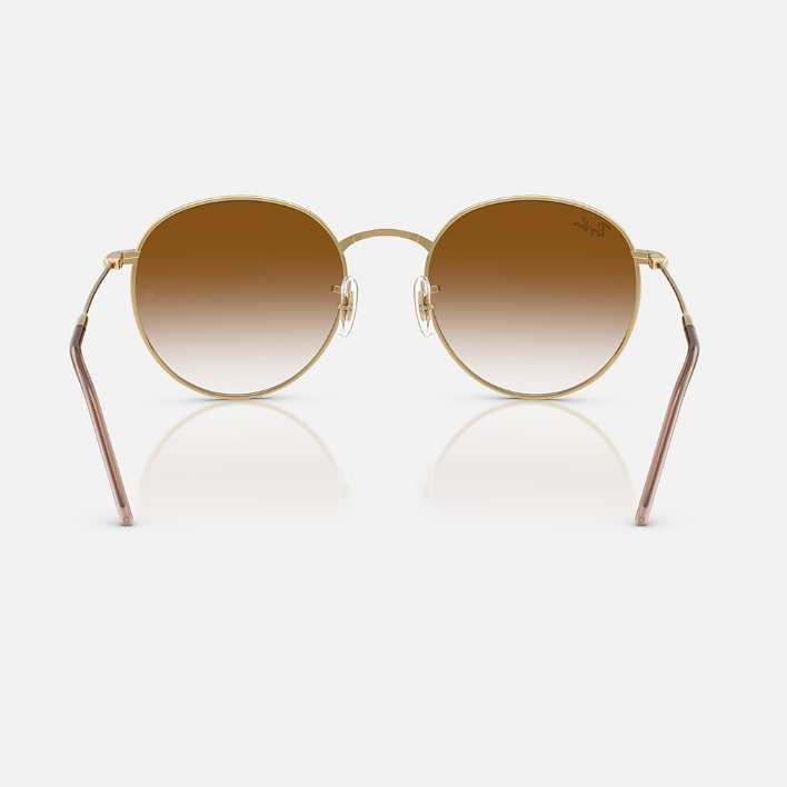 Ray Ban Men Phantos Frame Classic Gold Sunglasses