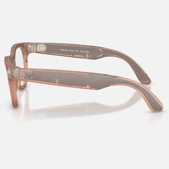 Ray Ban Women Phantos Frame Matte Peach Sunglasses