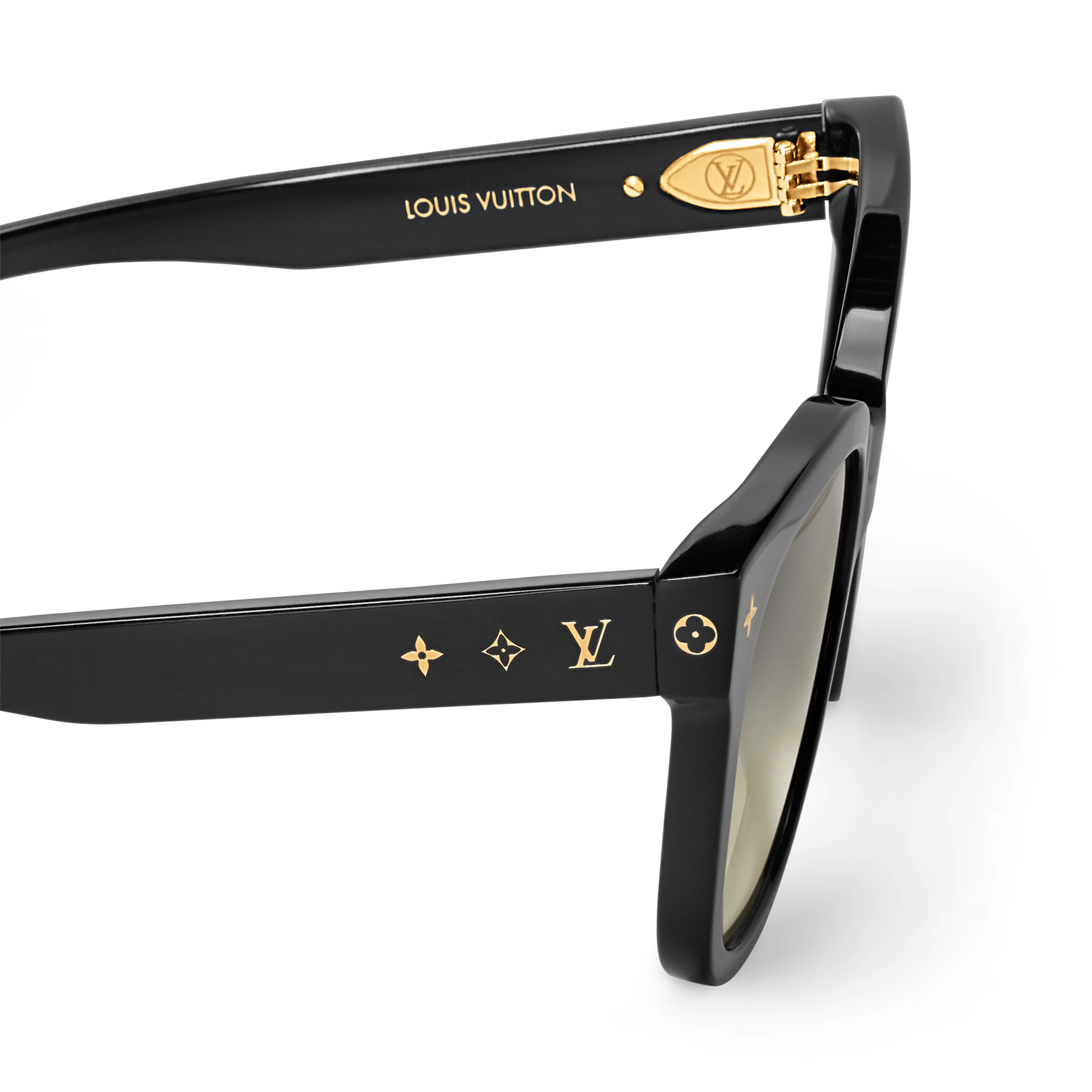 Louis Vuitton Women Cat Eye Frame Ebony Sunglasses