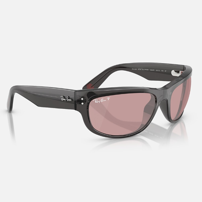Ray Ban Women Pillow Frame Transparent Black Sunglasses