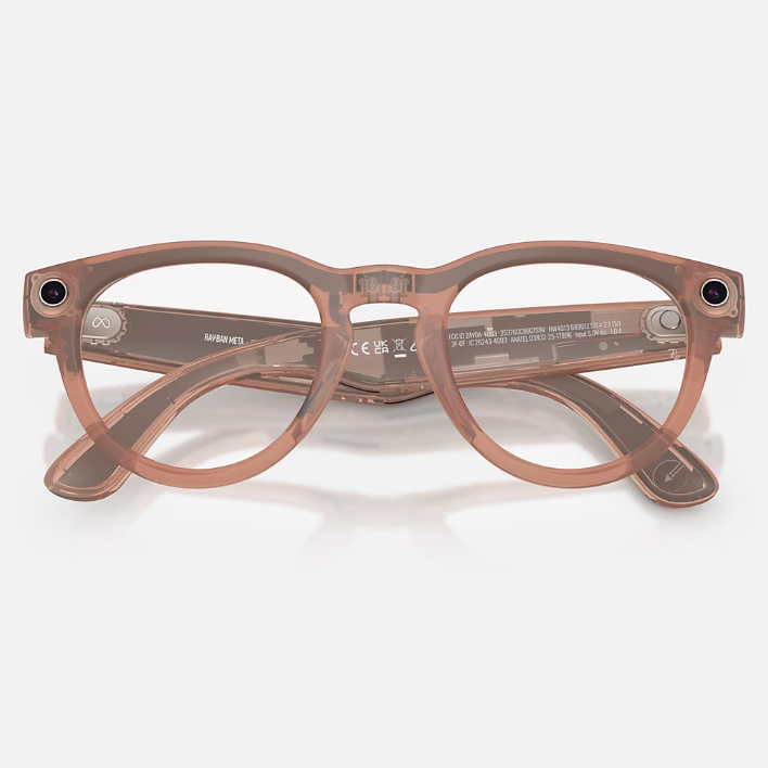 Ray Ban Women Phantos Frame Matte Peach Sunglasses