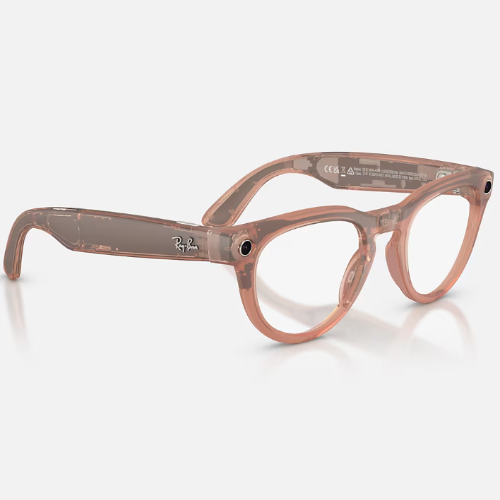 Ray Ban Women Phantos Frame Matte Peach Sunglasses