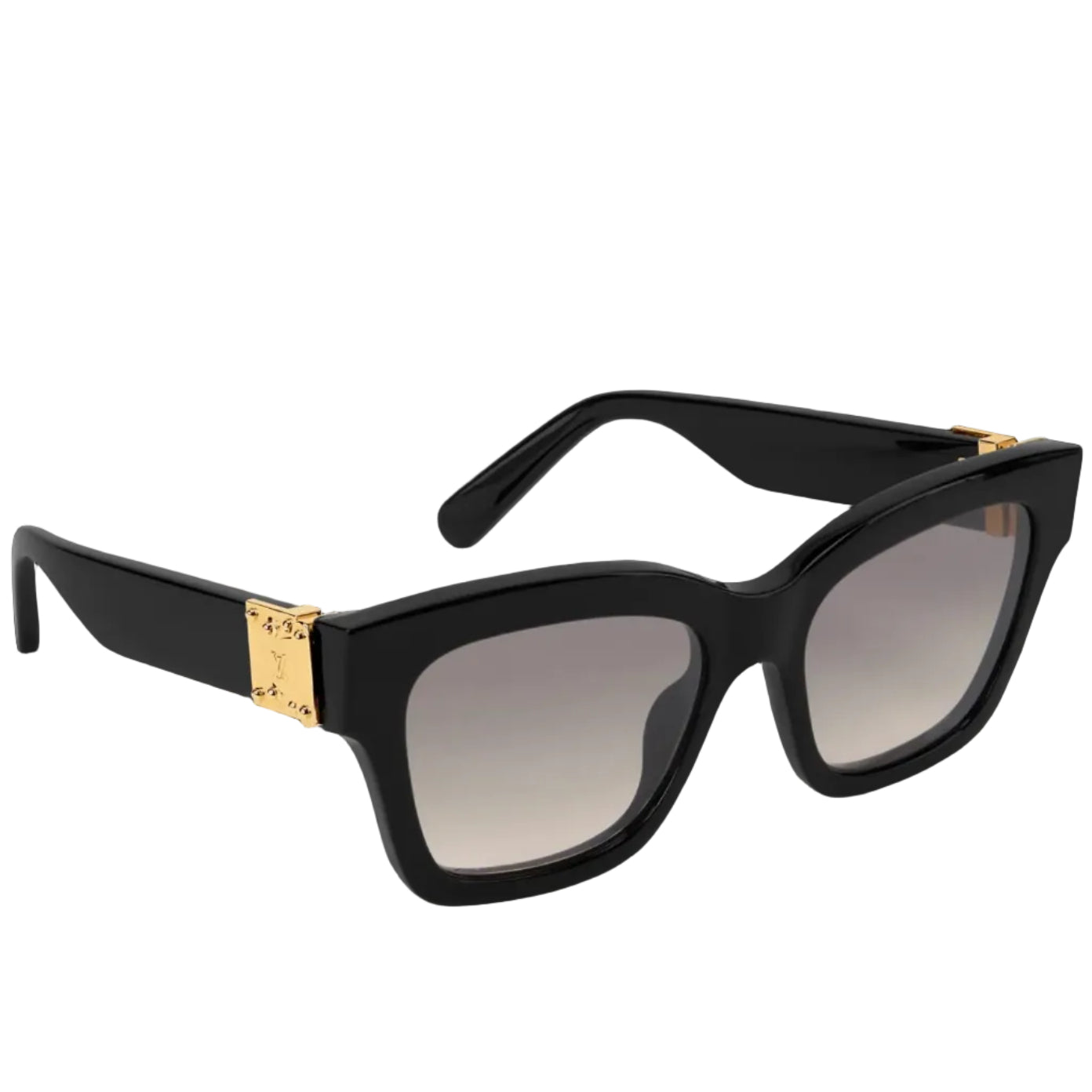 Louis Vuitton Women Square Frame Ebony Sunglasses