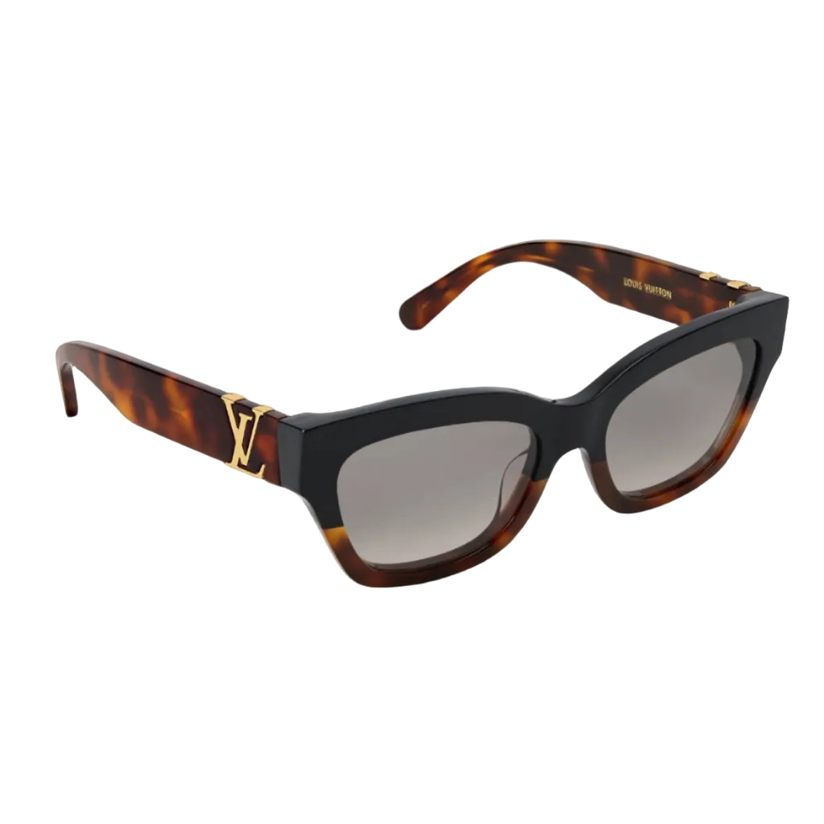 Louis Vuitton Women Cat Eye Frame Brown Tortoise Sunglasses