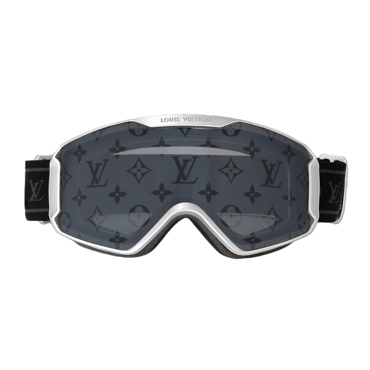 Louis Vuitton Women Mask Frame Snow White Sunglasses
