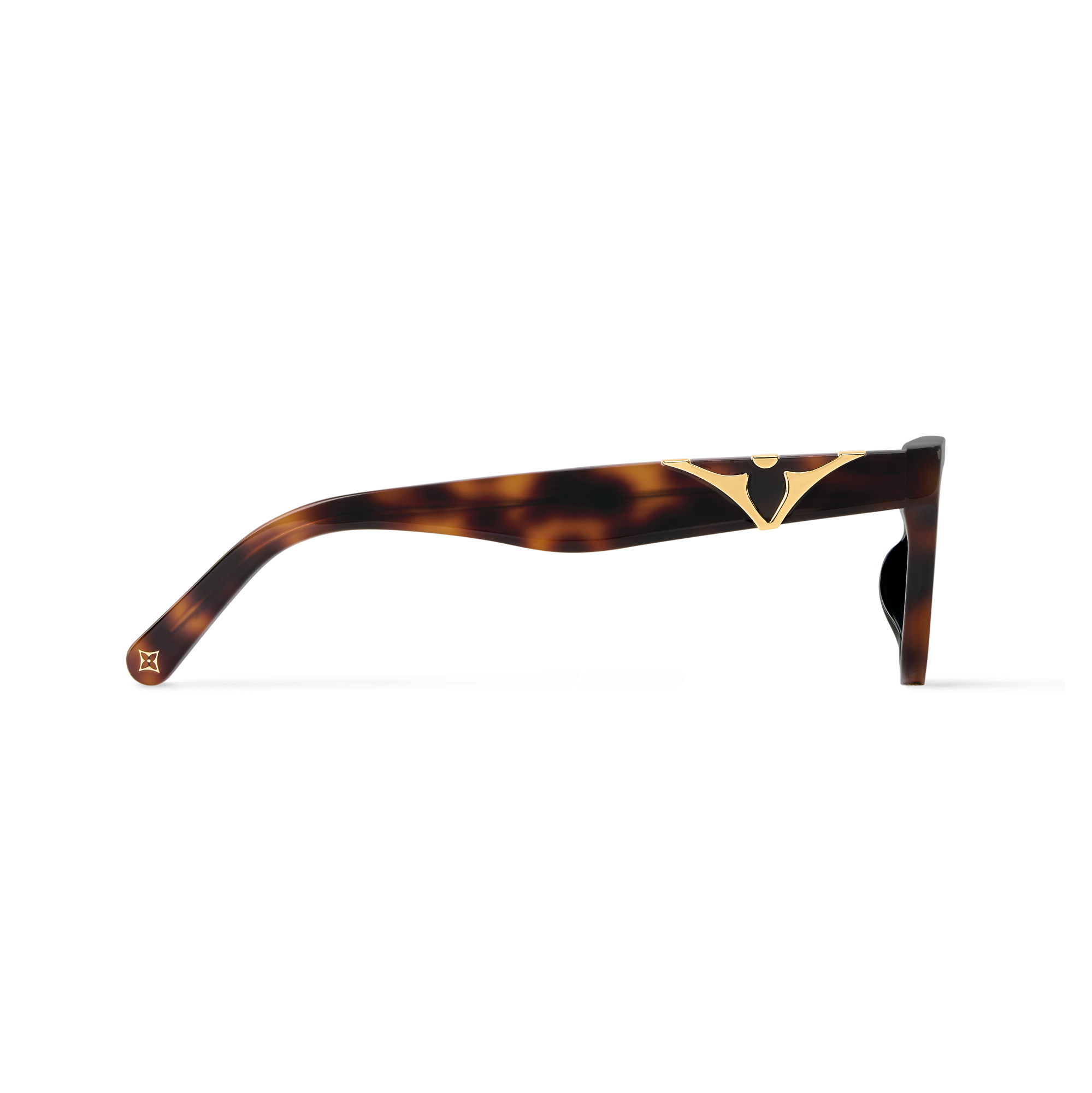 Louis Vuitton Women Cat Eye Frame Brown Tortoise Sunglasses