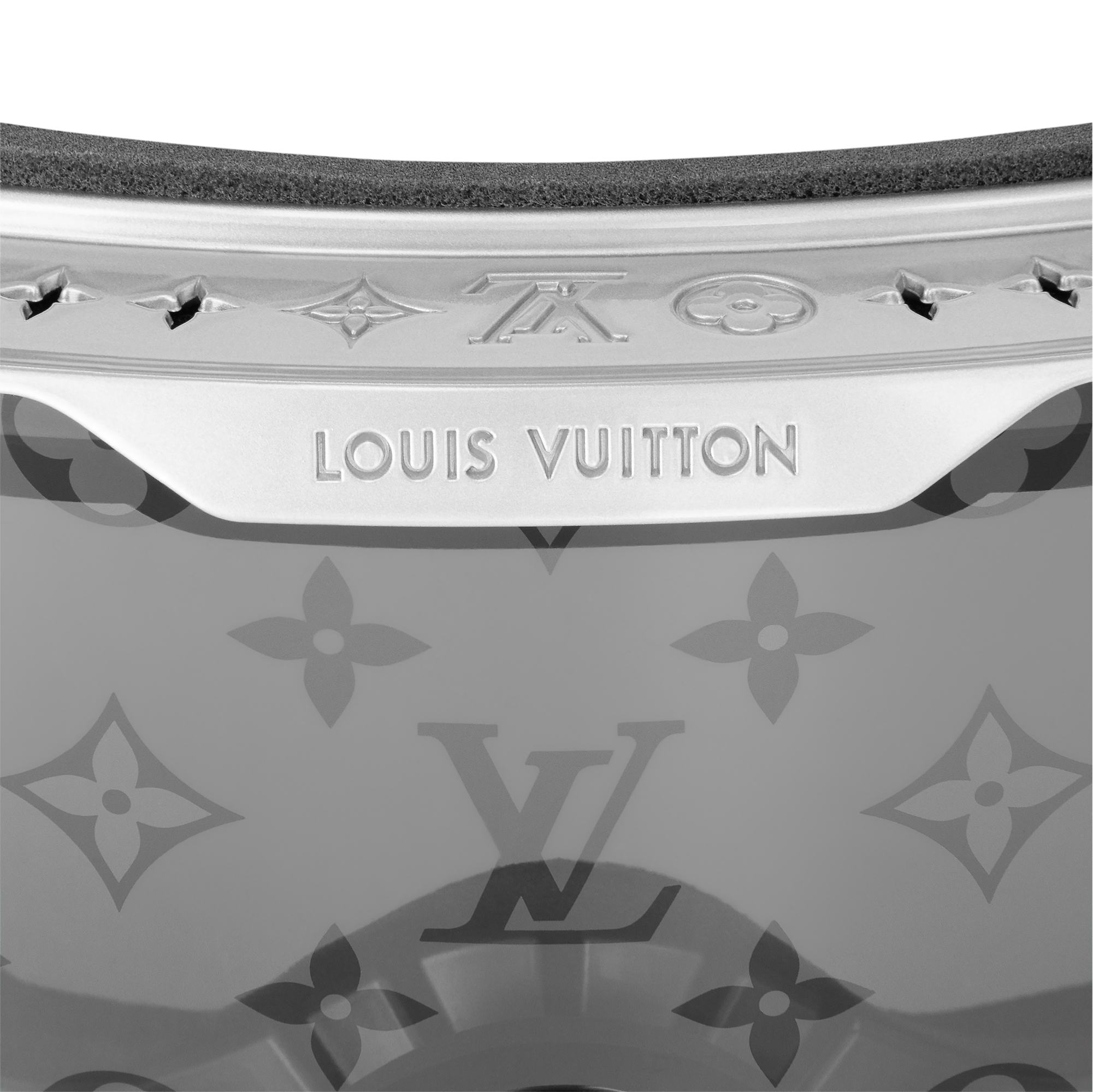 Louis Vuitton Women Mask Frame Snow White Sunglasses