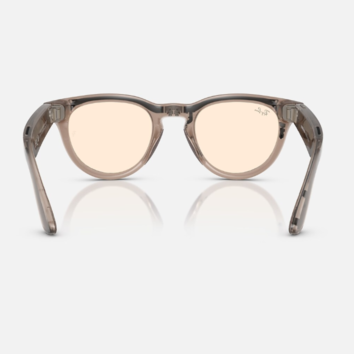 Ray Ban Women Phantos Frame Shiny Warm Stone Sunglasses