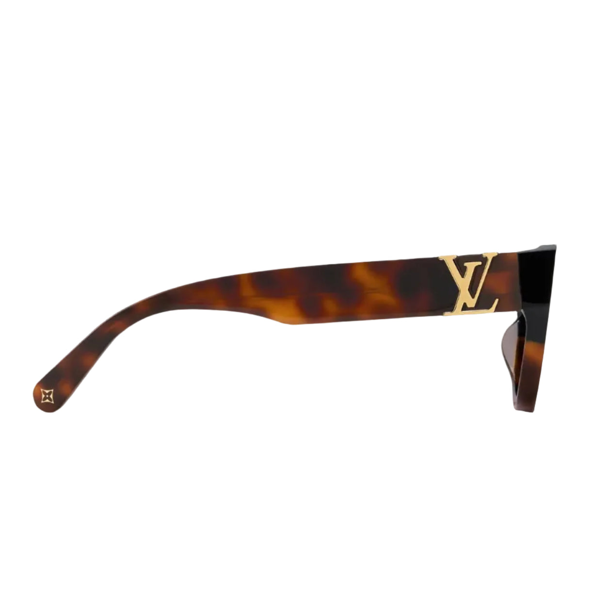 Louis Vuitton Women Cat Eye Frame Brown Tortoise Sunglasses