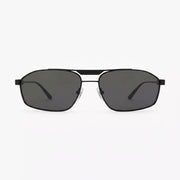 Balenciaga Men BB0416S 001 Black / Grey Geometric Metal Sunglasses