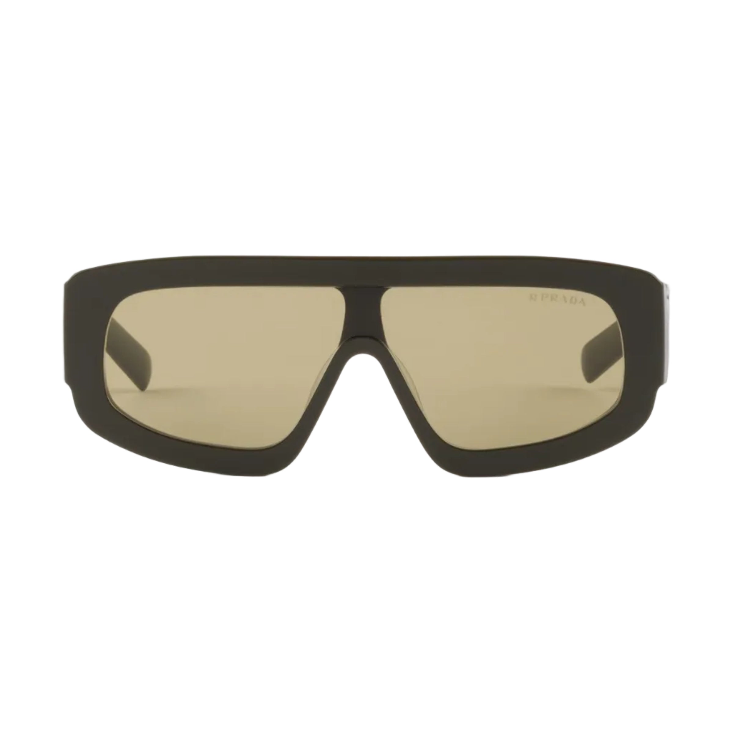 Prada Men Mask Frame Laurel Green Sunglasses