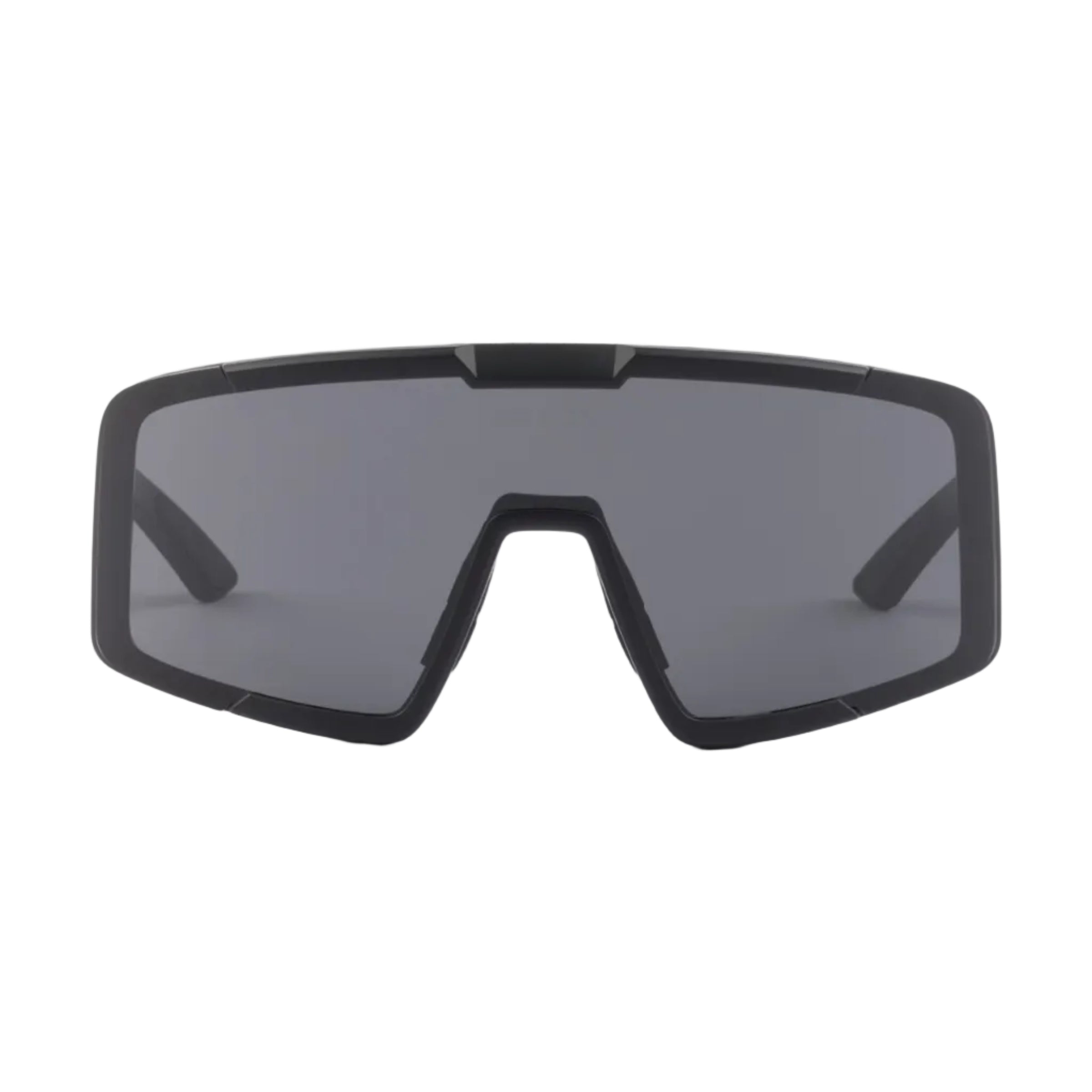 Prada Men Mask Frame Black Sunglasses