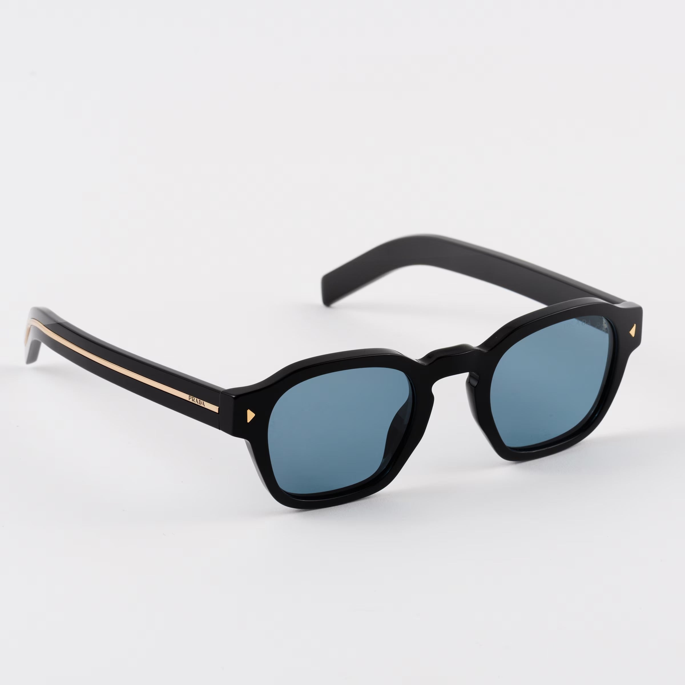 Prada Men Pantos Frame Dusty Black Sunglasses
