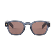 Prada Men Pantos Frame Shiny Ocean Blue Sunglasses