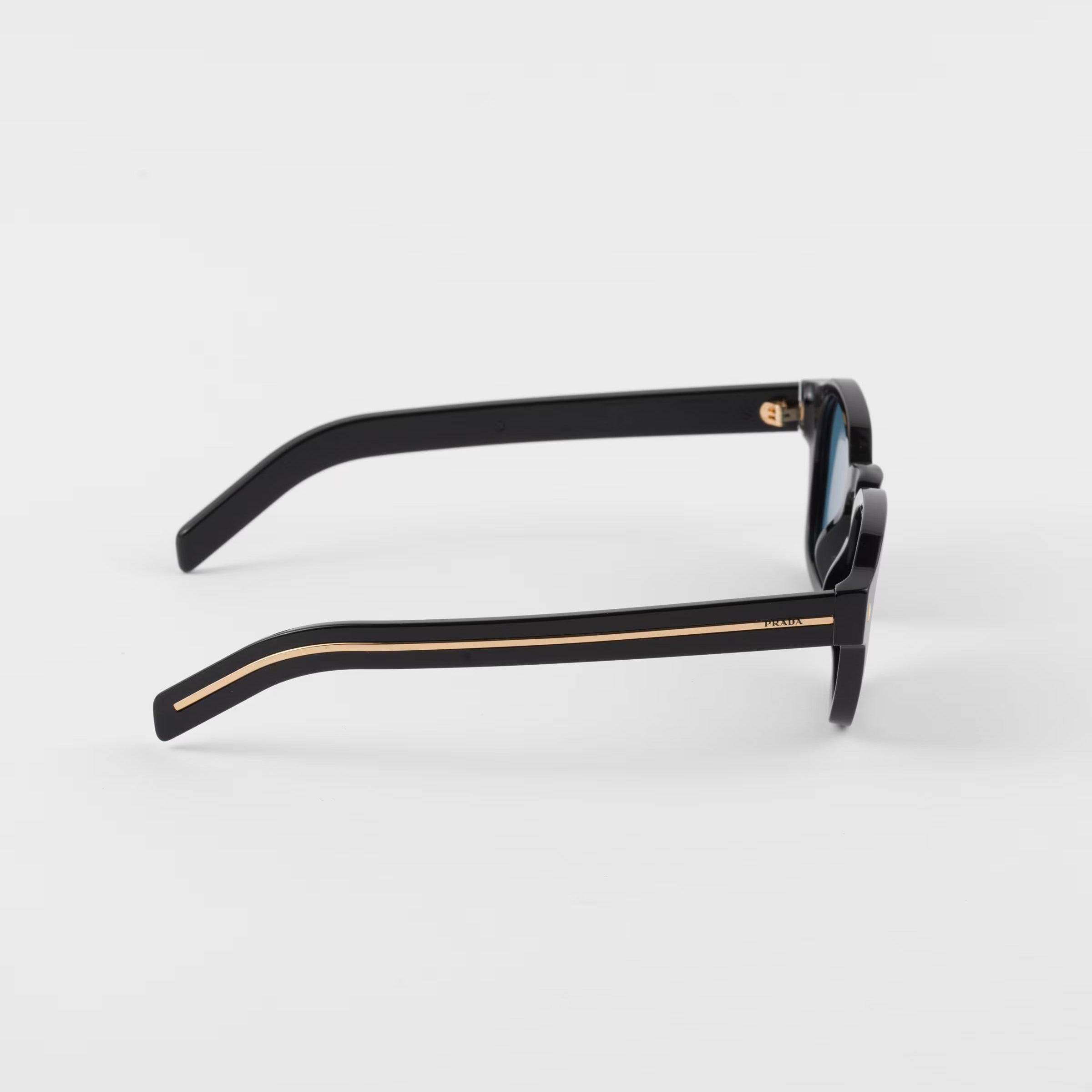 Prada Men Pantos Frame Dusty Black Sunglasses