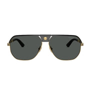 Versace Navigator Frame Shiny Gold Sunglasses