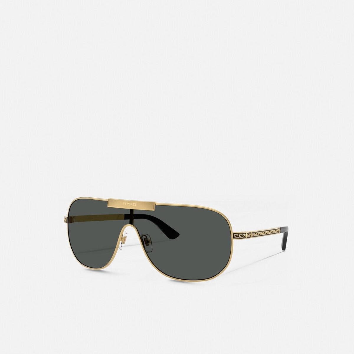 Versace Mask Frame Shiny Gold Sunglasses