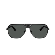 Versace Navigator Frame Matte Black Sunglasses