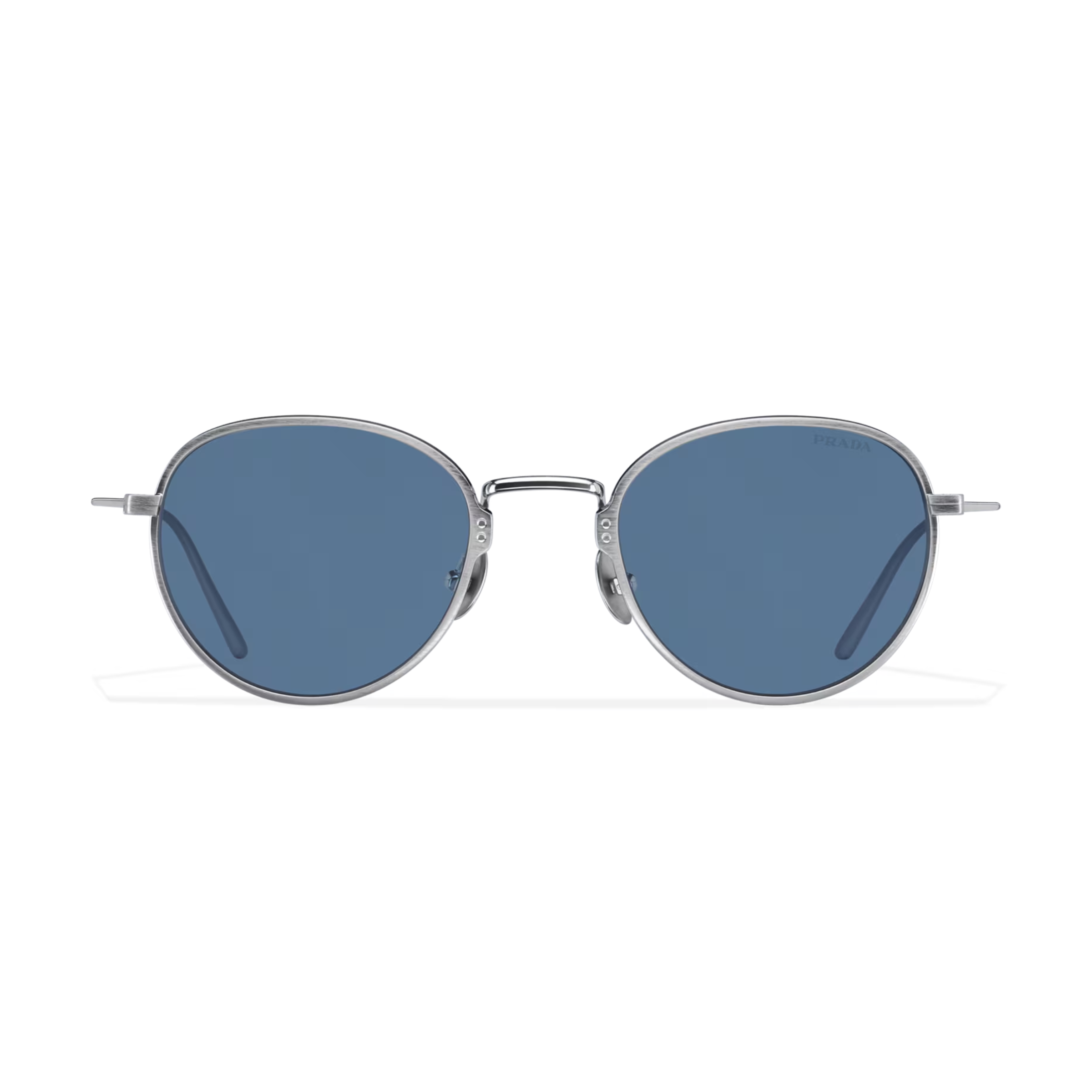 Prada Men Pantos Frame lead Gray Brushed Titanium Sunglasses