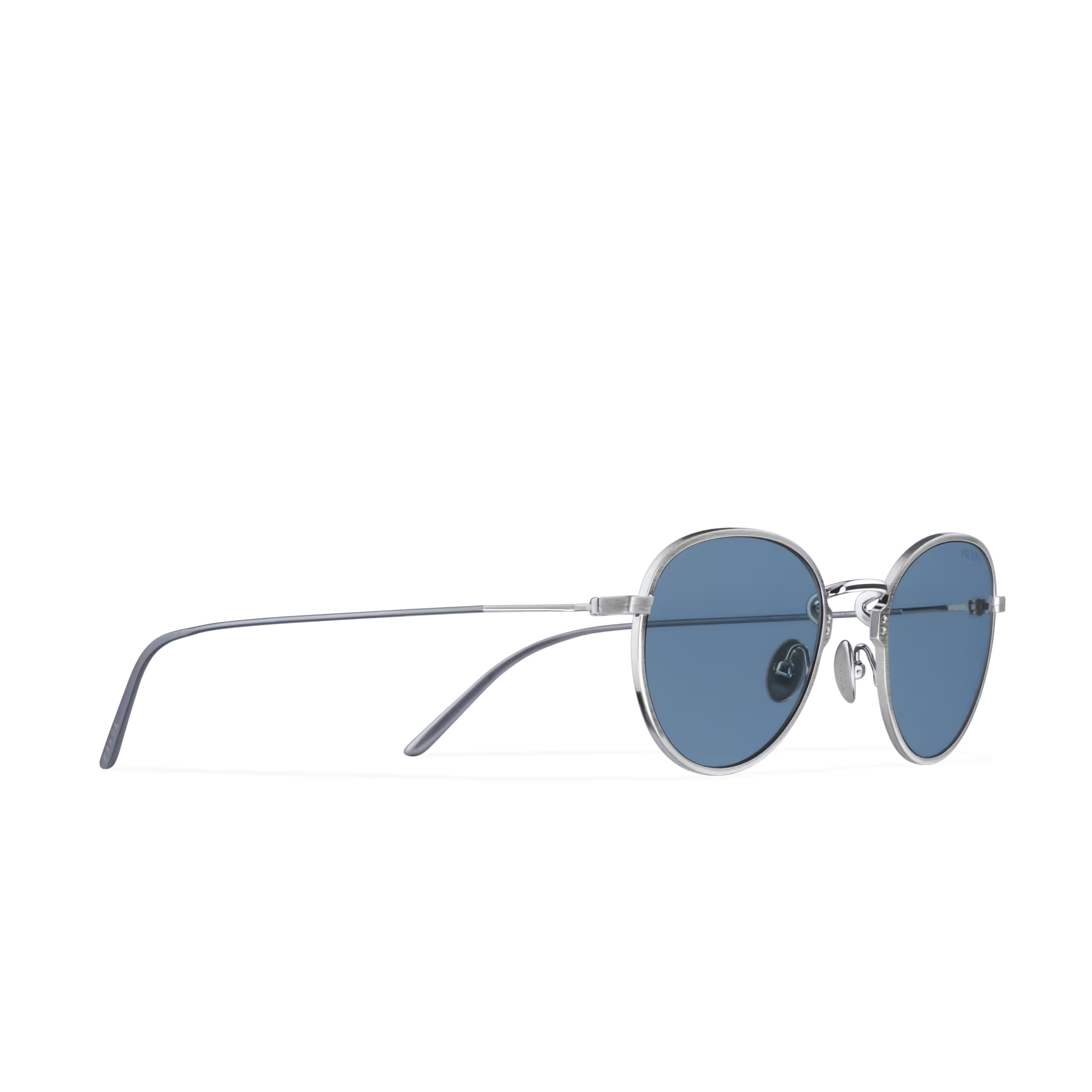 Prada Men Pantos Frame lead Gray Brushed Titanium Sunglasses