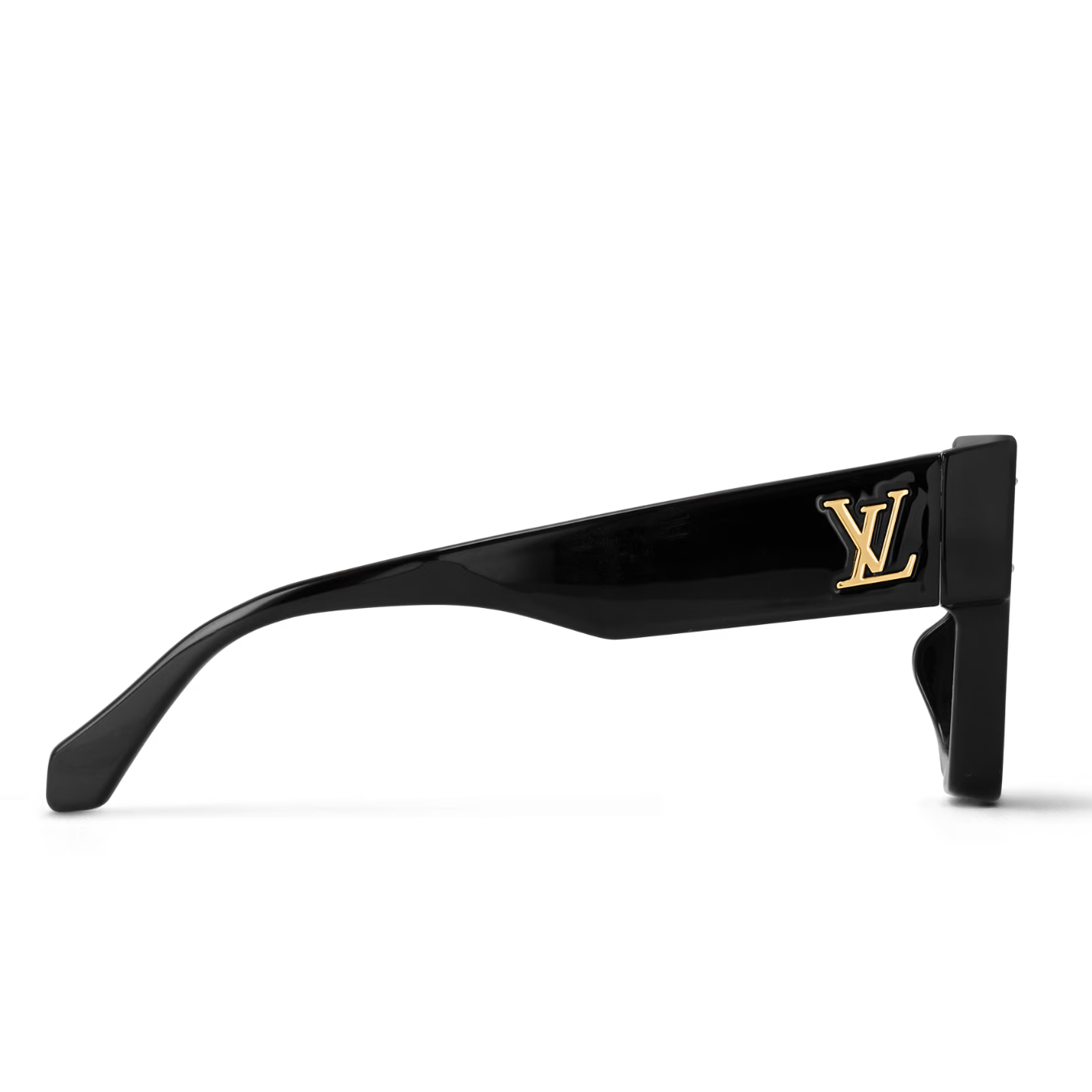 Louis Vuitton Men Mask Frame Soft Black Sunglasses