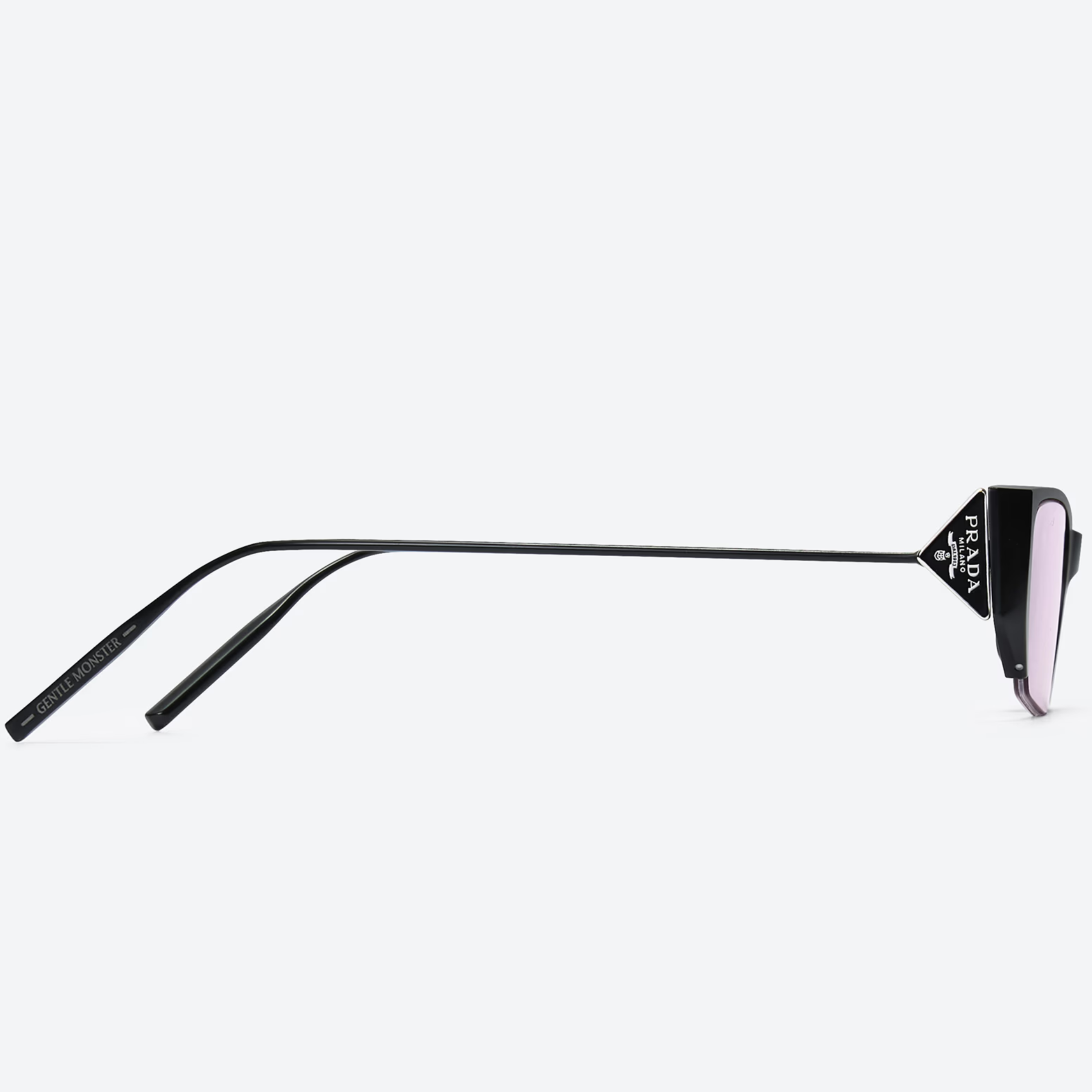 Prada Unisex 2 M01(V) Black Sunglasses