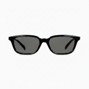 Gucci Women Rectangular Frame Deep Black Sunglasses