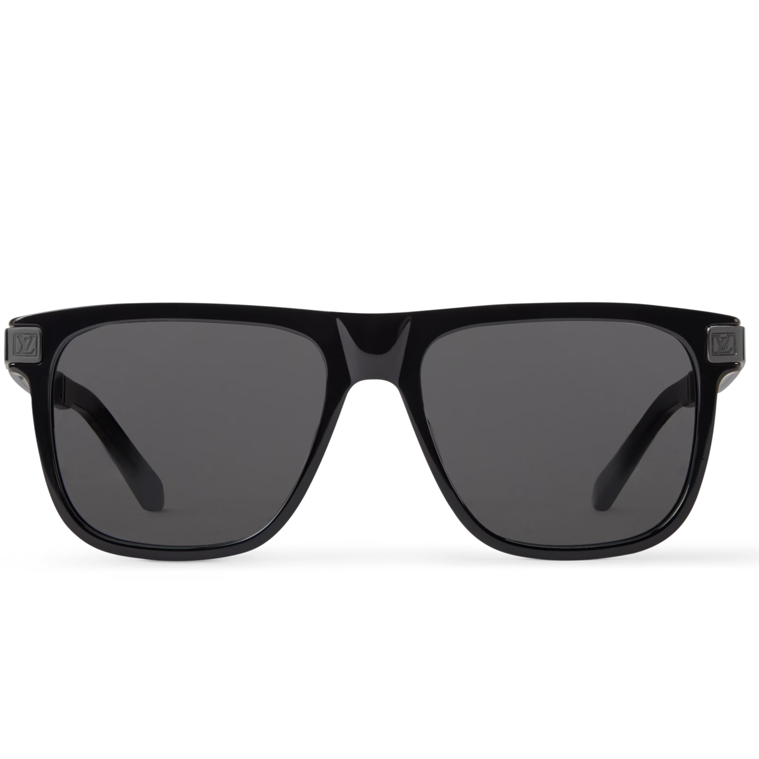 Louis Vuitton Men Square Frame Dusty Black Sunglasses