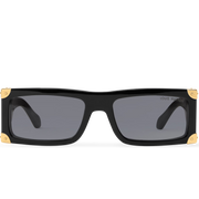 Louis Vuitton Men Square Frame Sable Black Sunglasses