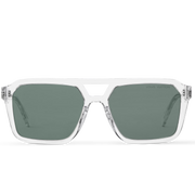 Louis Vuitton Men Pilot Square Frame Clear Sunglasses